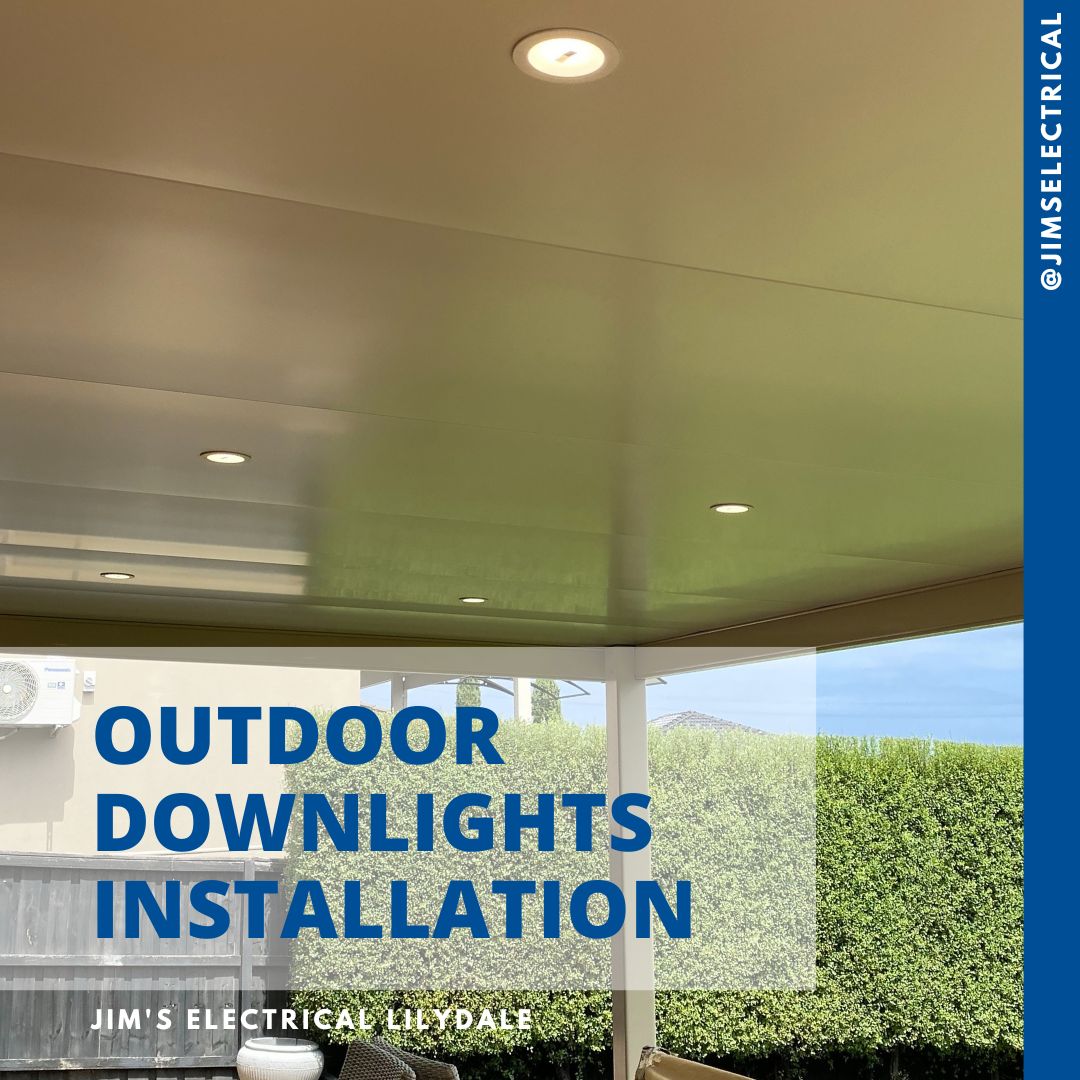 Outdoor Downlights Installation
